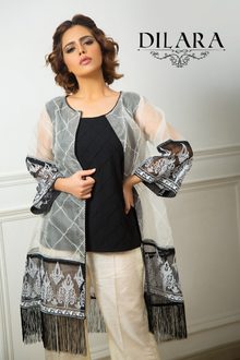 Stylish Embroidered Coat