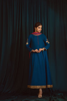 Long Blue Maxi