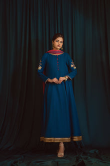 Long Blue Maxi