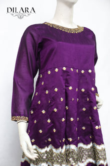 Purple Long Dress