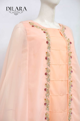 Peach Dress