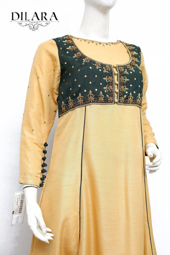 Yellow Green Dress