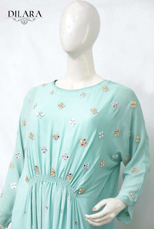 Sky Blue Long Dress
