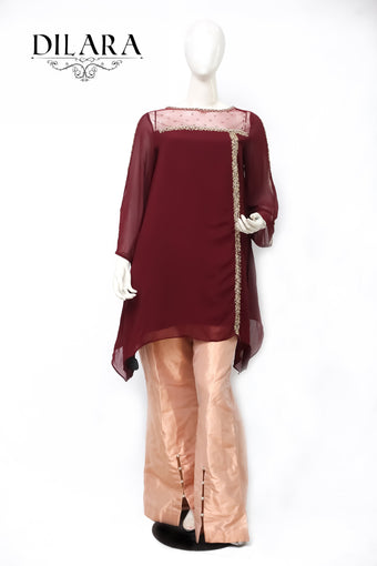 Maroon Dress