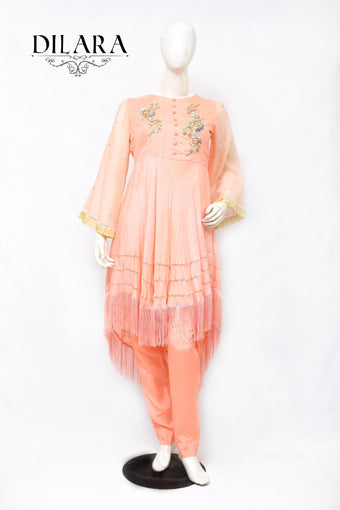 Peach Light Dress