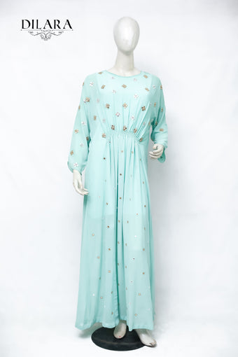 Sky Blue Long Dress